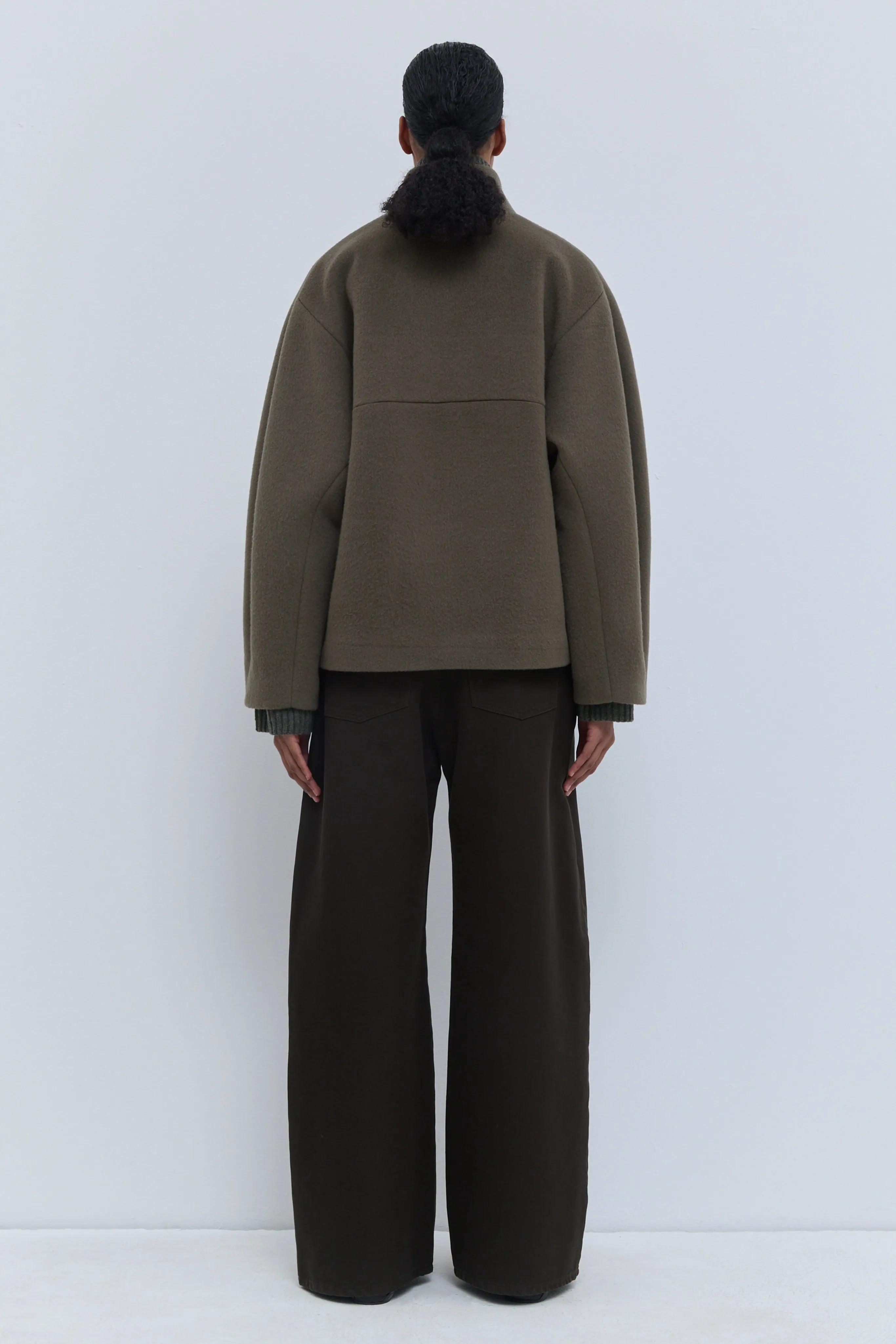 Javin Short Wool Jacket sold by Christian Wijnants product image thumbnail 4
