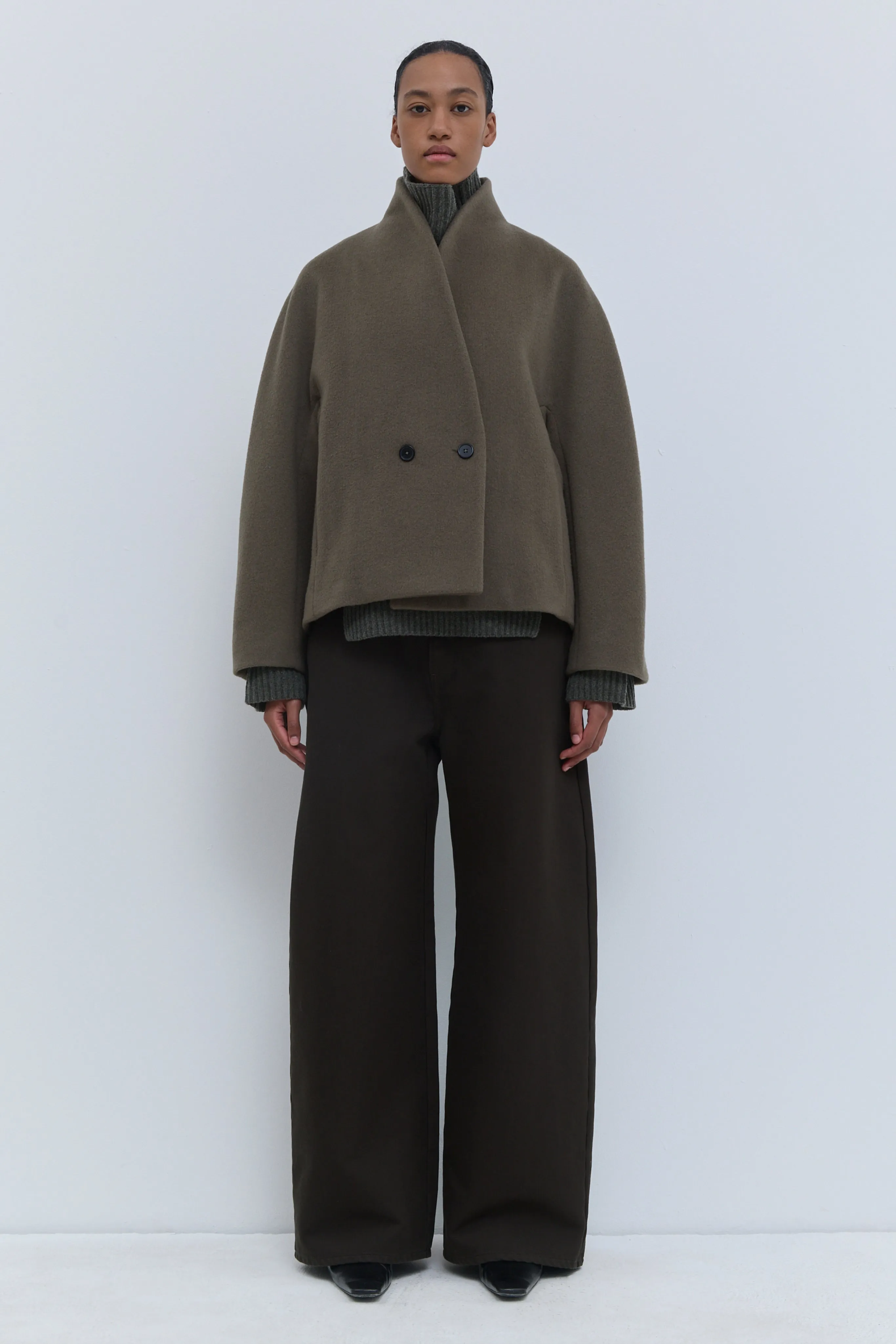 Javin Short Wool Jacket sold by Christian Wijnants