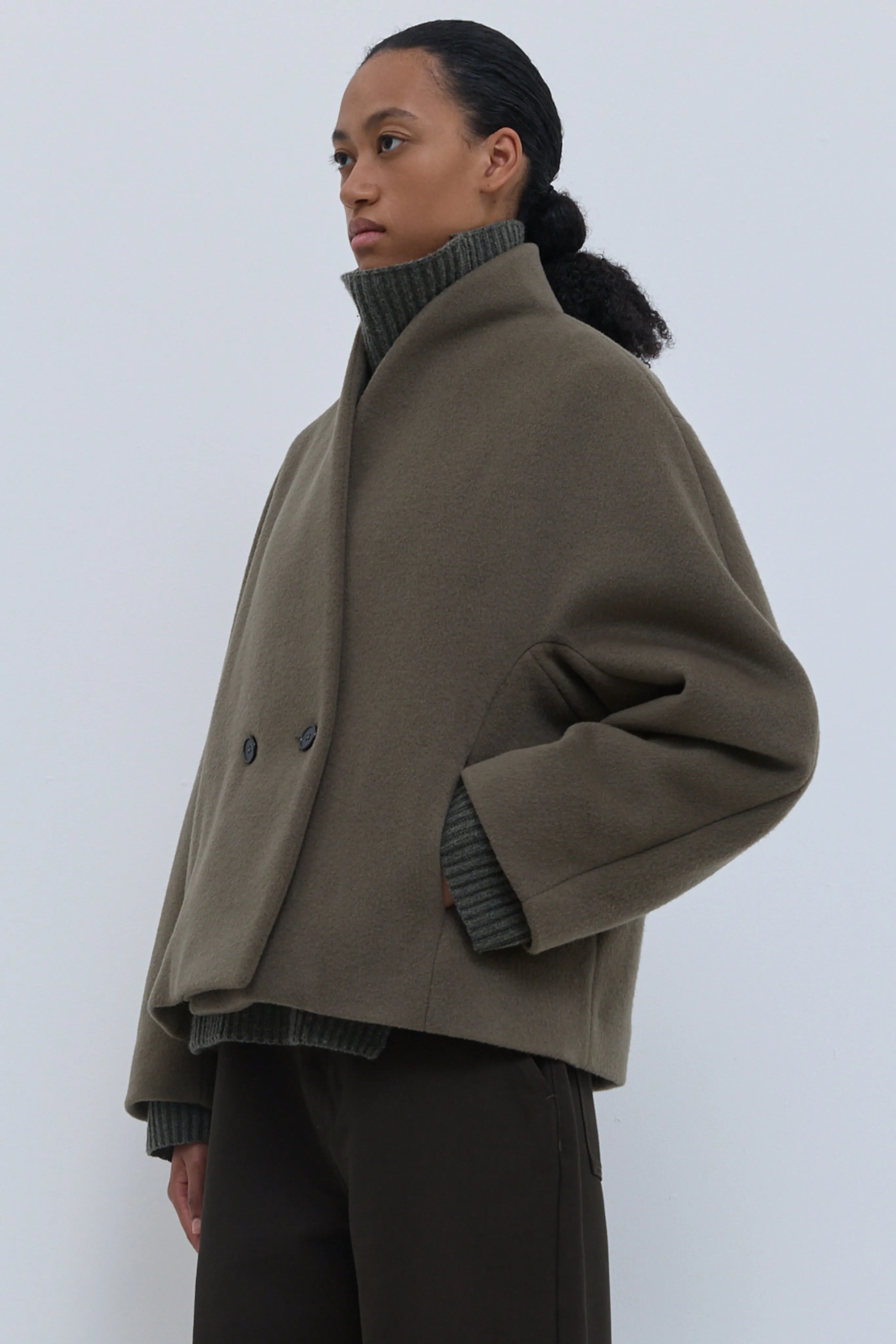 Javin Short Wool Jacket sold by Christian Wijnants product image thumbnail 2