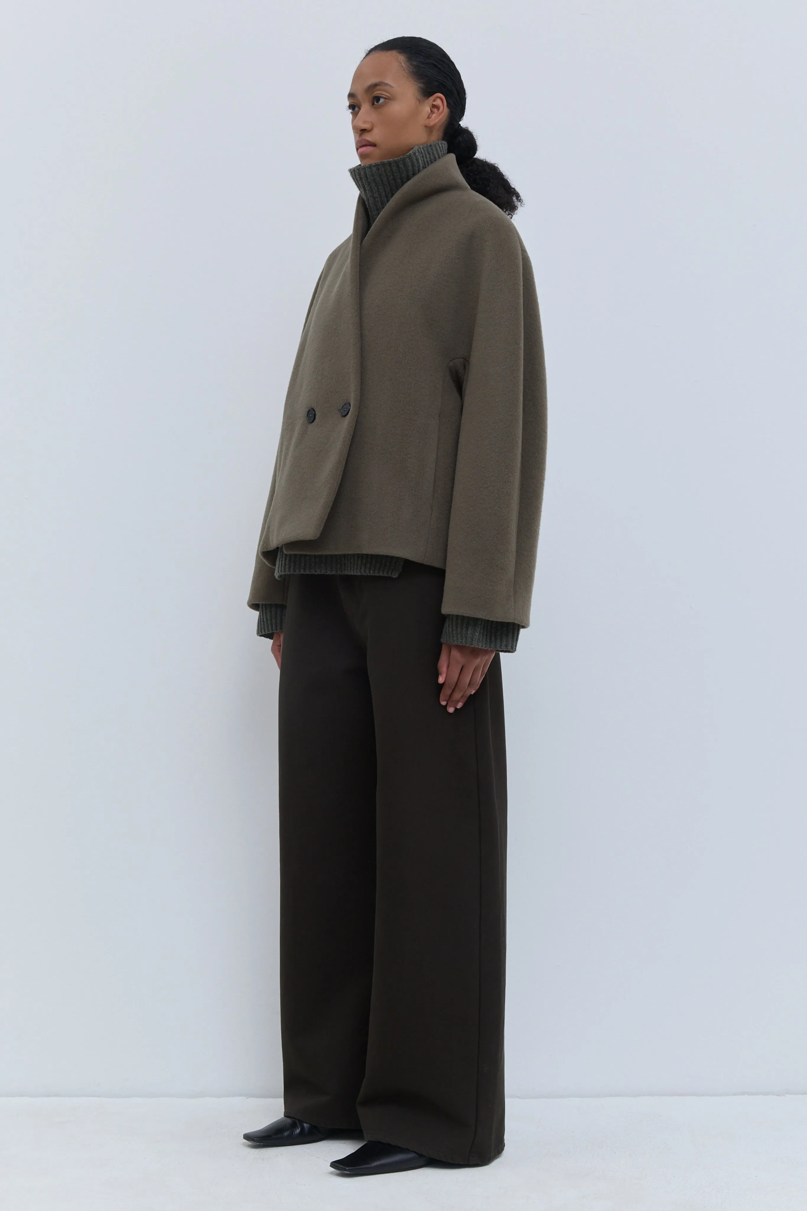 Javin Short Wool Jacket sold by Christian Wijnants product image thumbnail 3