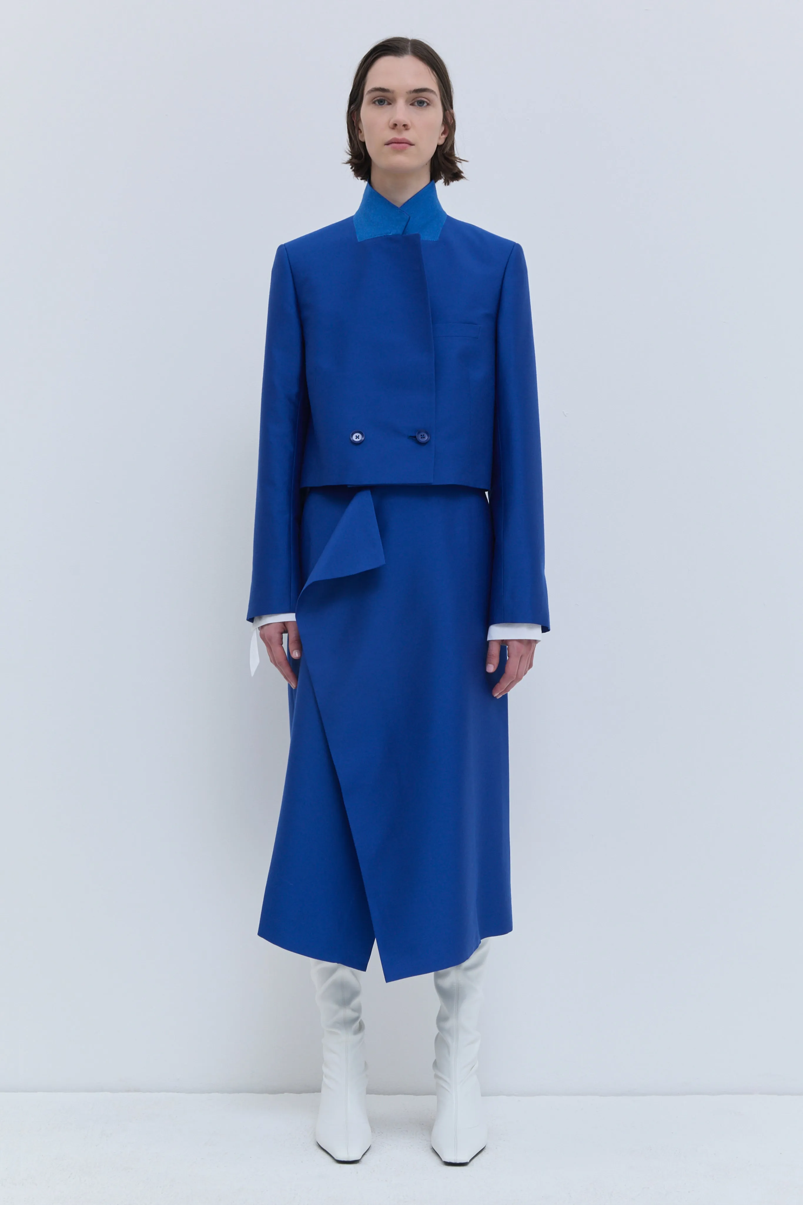 Javas Cropped Tailored Jacket sold by Christian Wijnants product image thumbnail 4