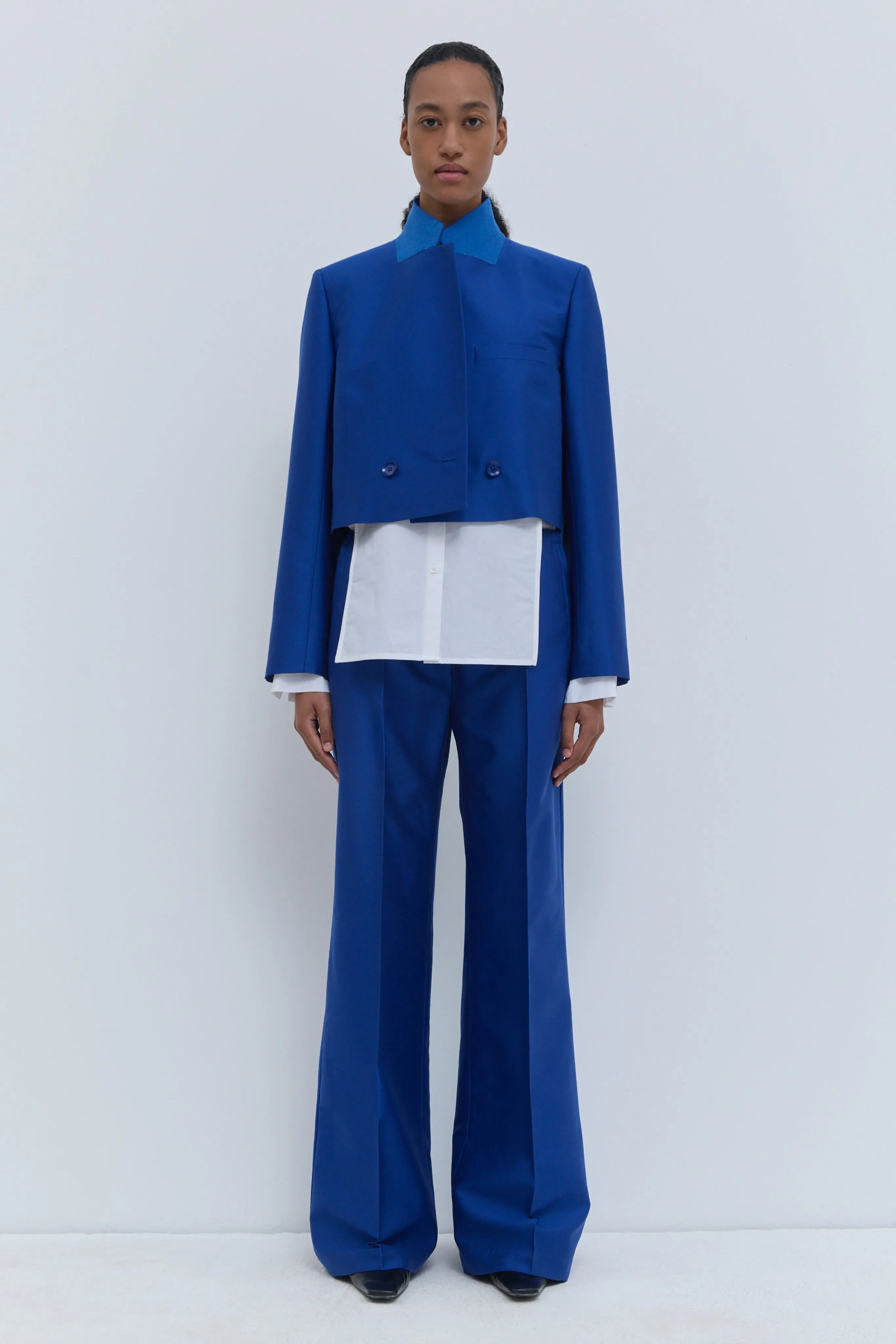 Javas Cropped Tailored Jacket sold by Christian Wijnants