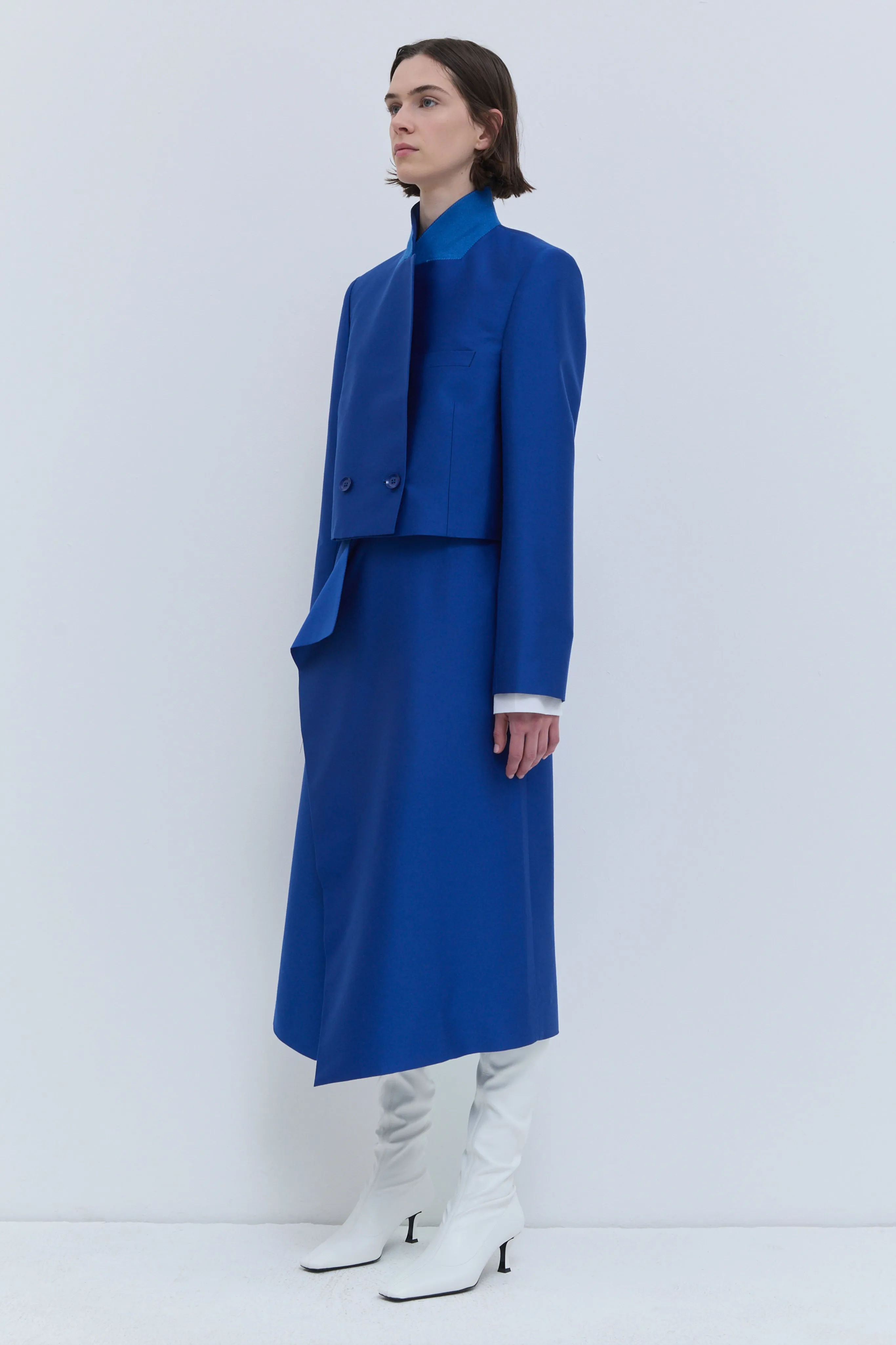 Javas Cropped Tailored Jacket sold by Christian Wijnants product image thumbnail 5