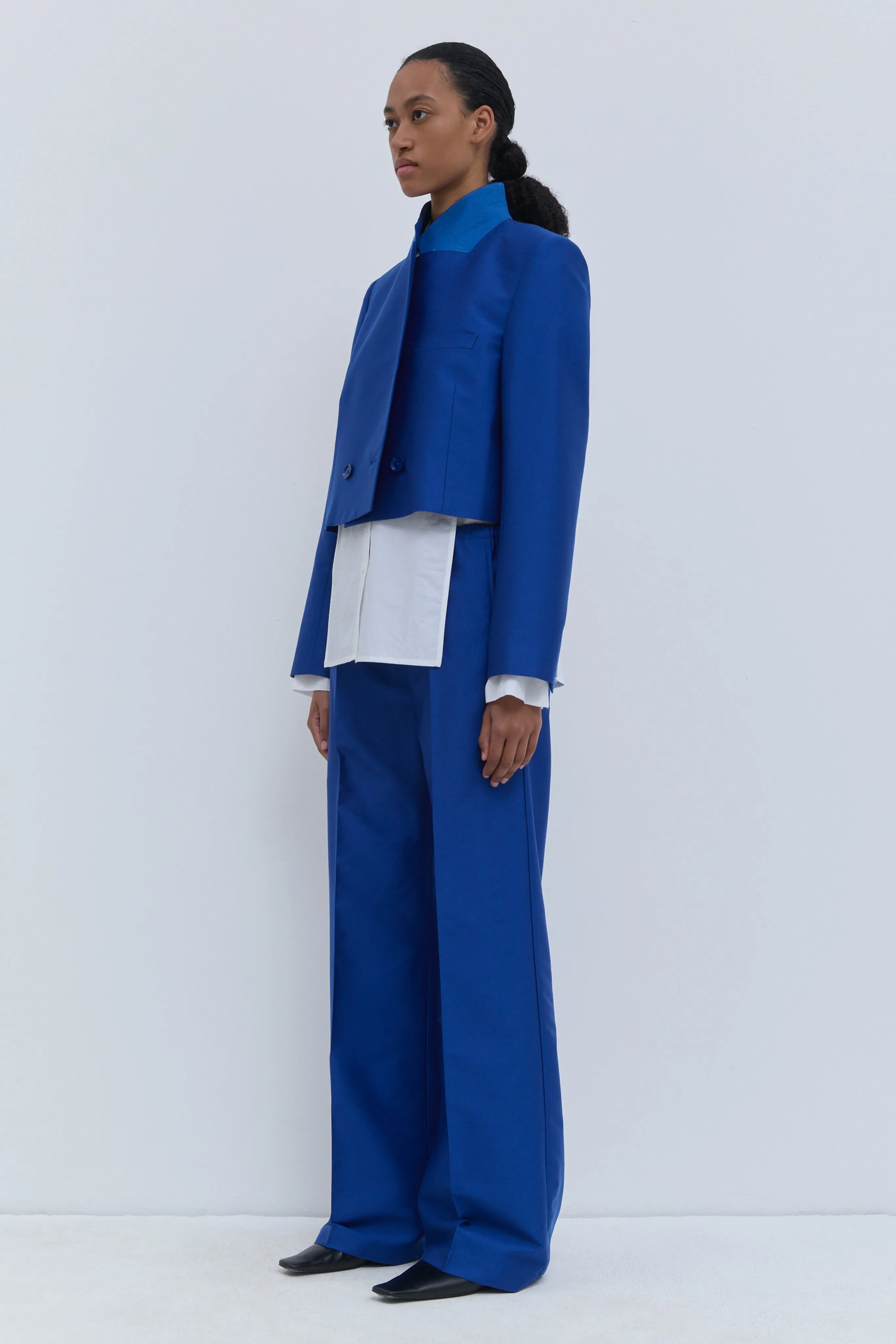 Javas Cropped Tailored Jacket sold by Christian Wijnants product image thumbnail 2