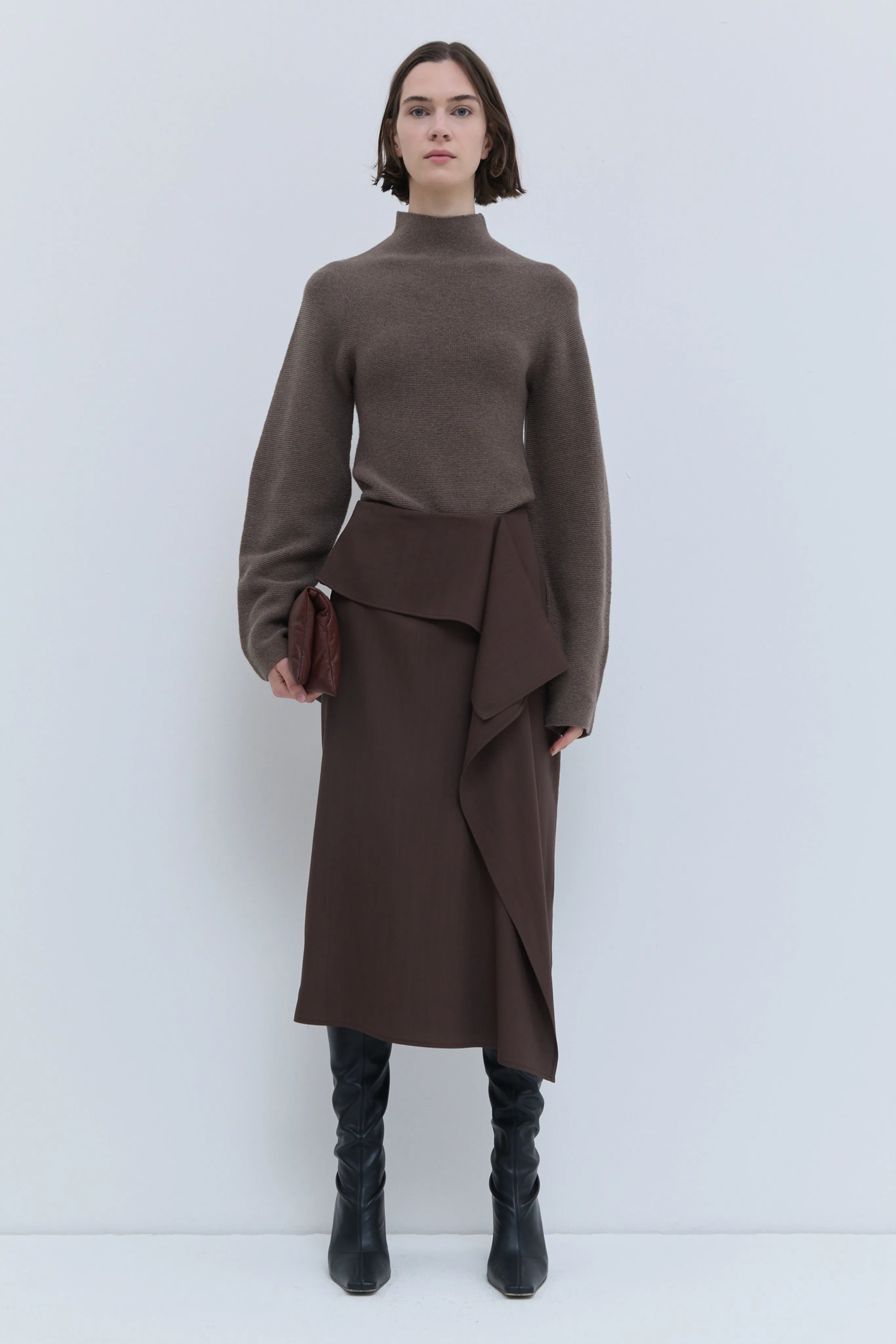 Sailo Draped Skirt sold by Christian Wijnants product image thumbnail 4