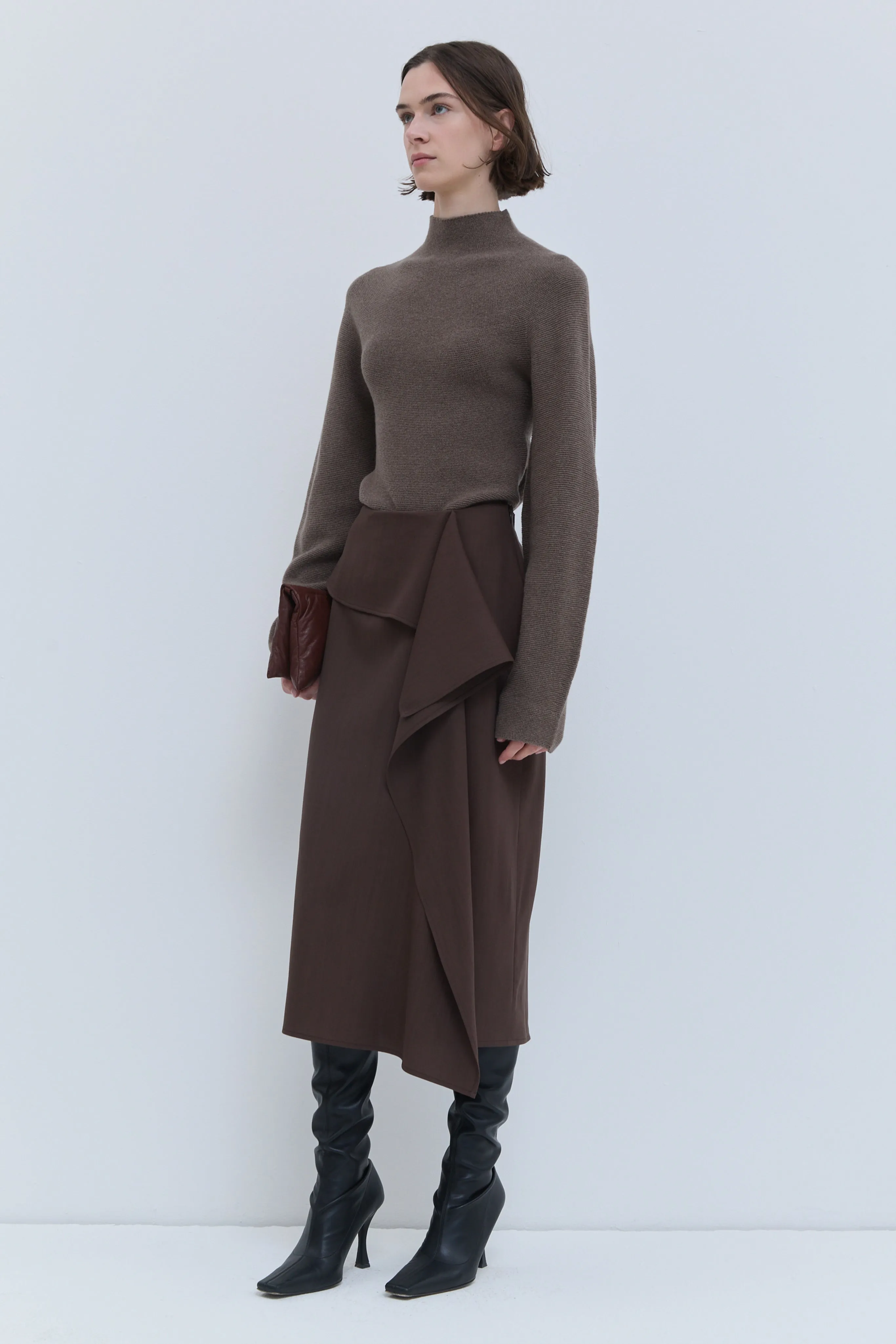 Sailo Draped Skirt sold by Christian Wijnants product image thumbnail 5