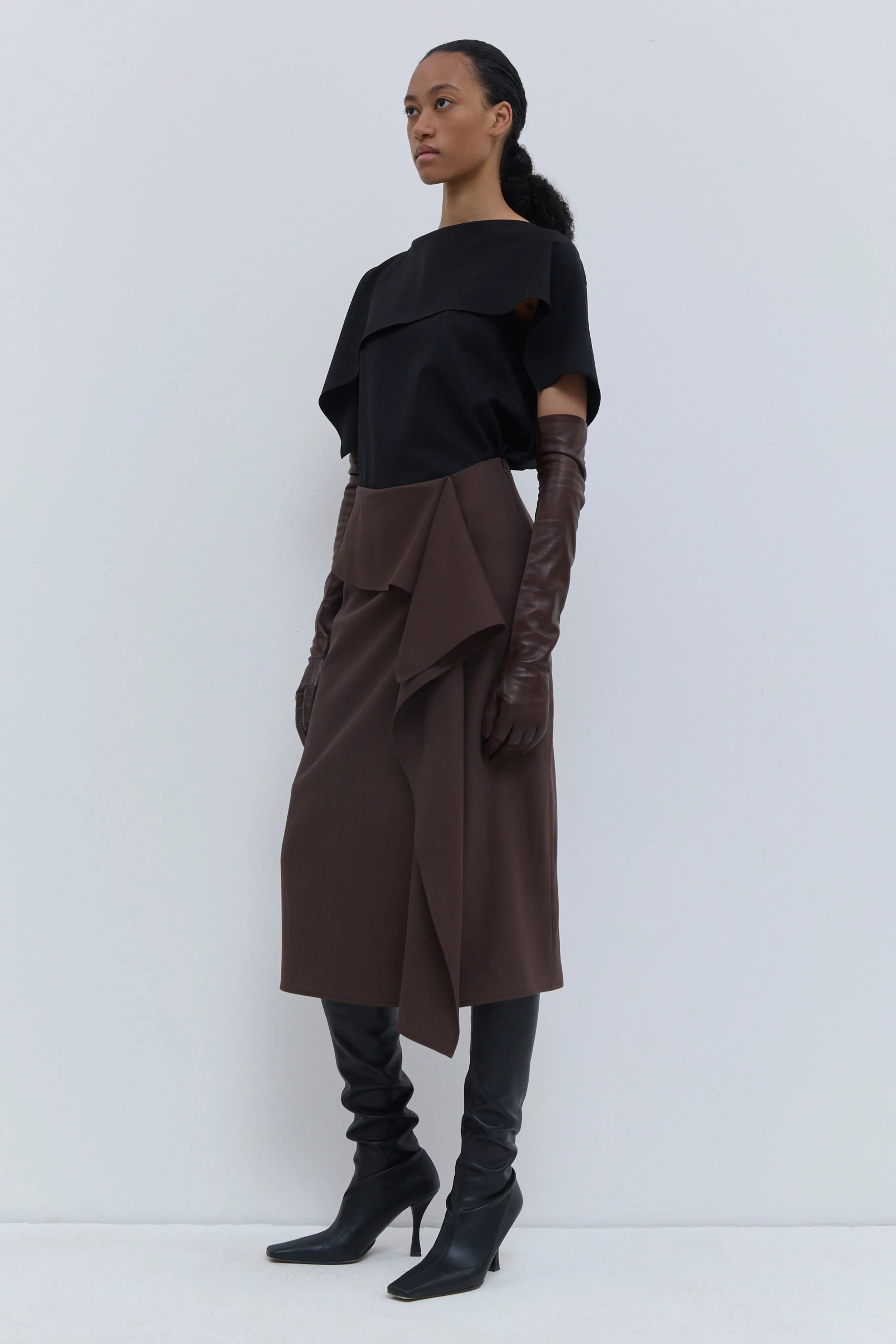 Sailo Draped Skirt sold by Christian Wijnants product image thumbnail 2