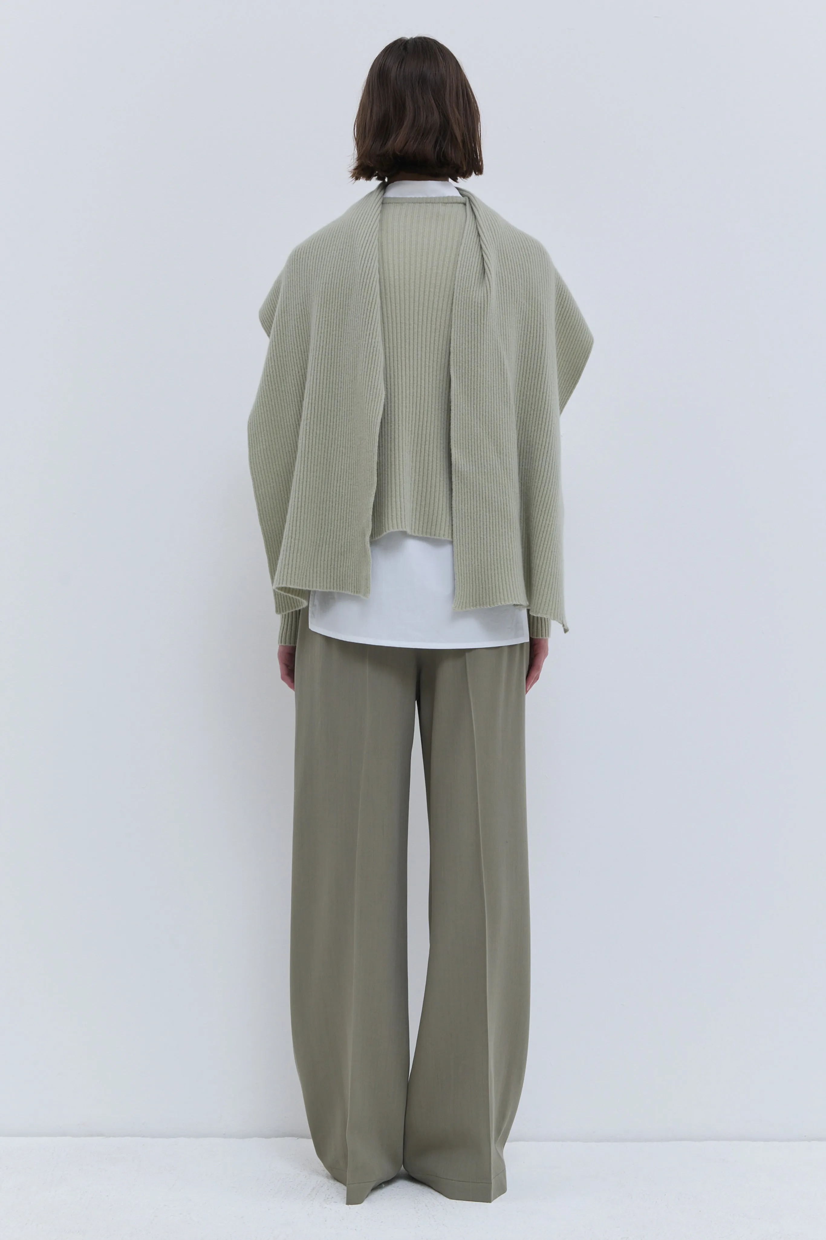 Kovira Ribbed Sweater with Scarf sold by Christian Wijnants product image thumbnail 5