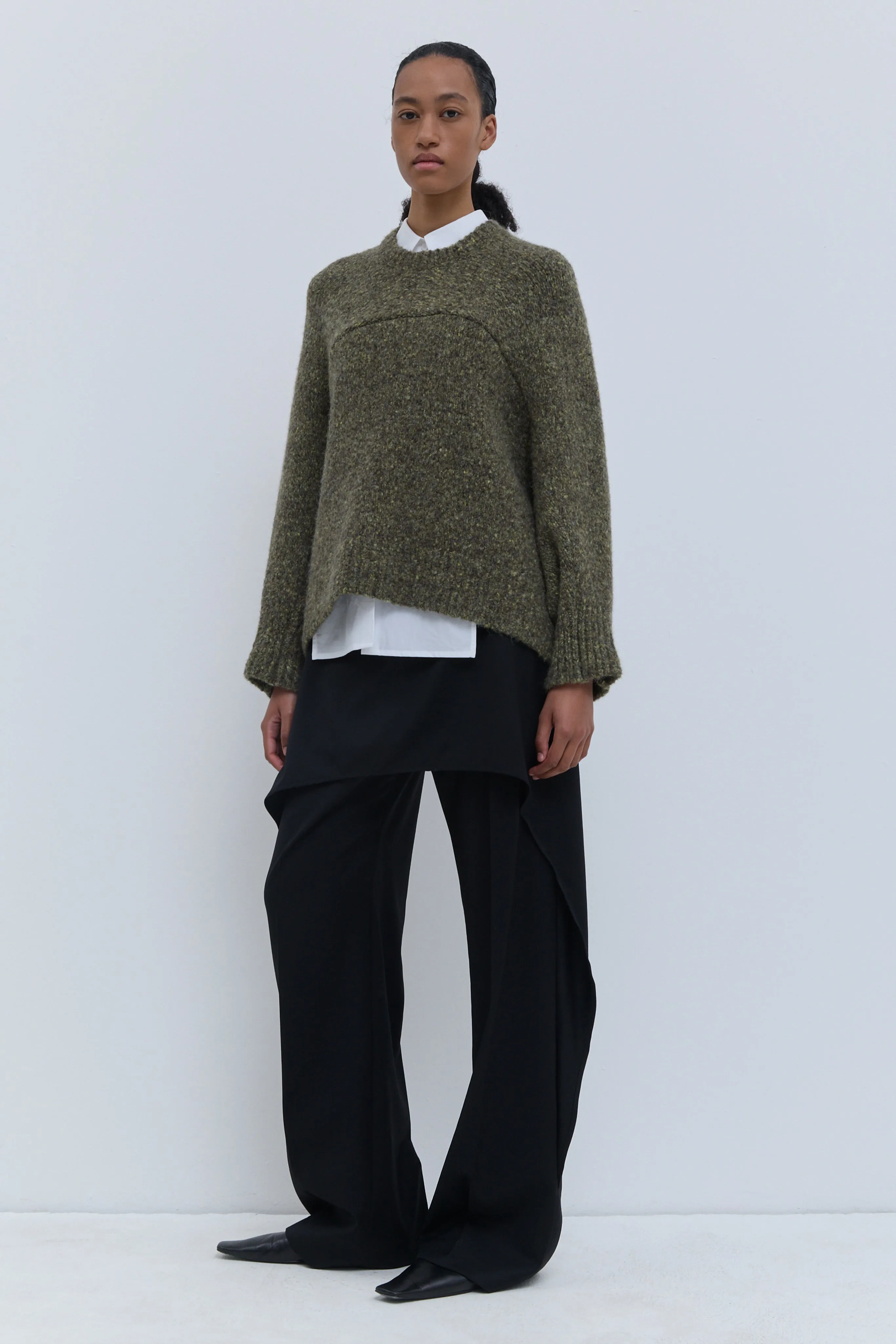 Korongo Chunky Knit Sweater sold by Christian Wijnants product image thumbnail 4