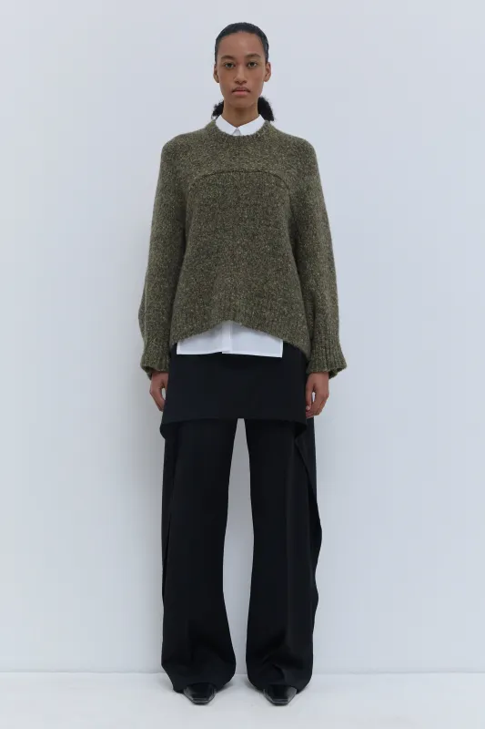 Korongo Chunky Knit Sweater made by Christian Wijnants