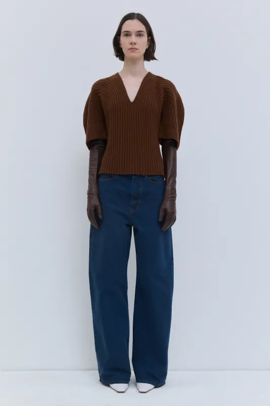 Kisha Ribbed Knit made by Christian Wijnants