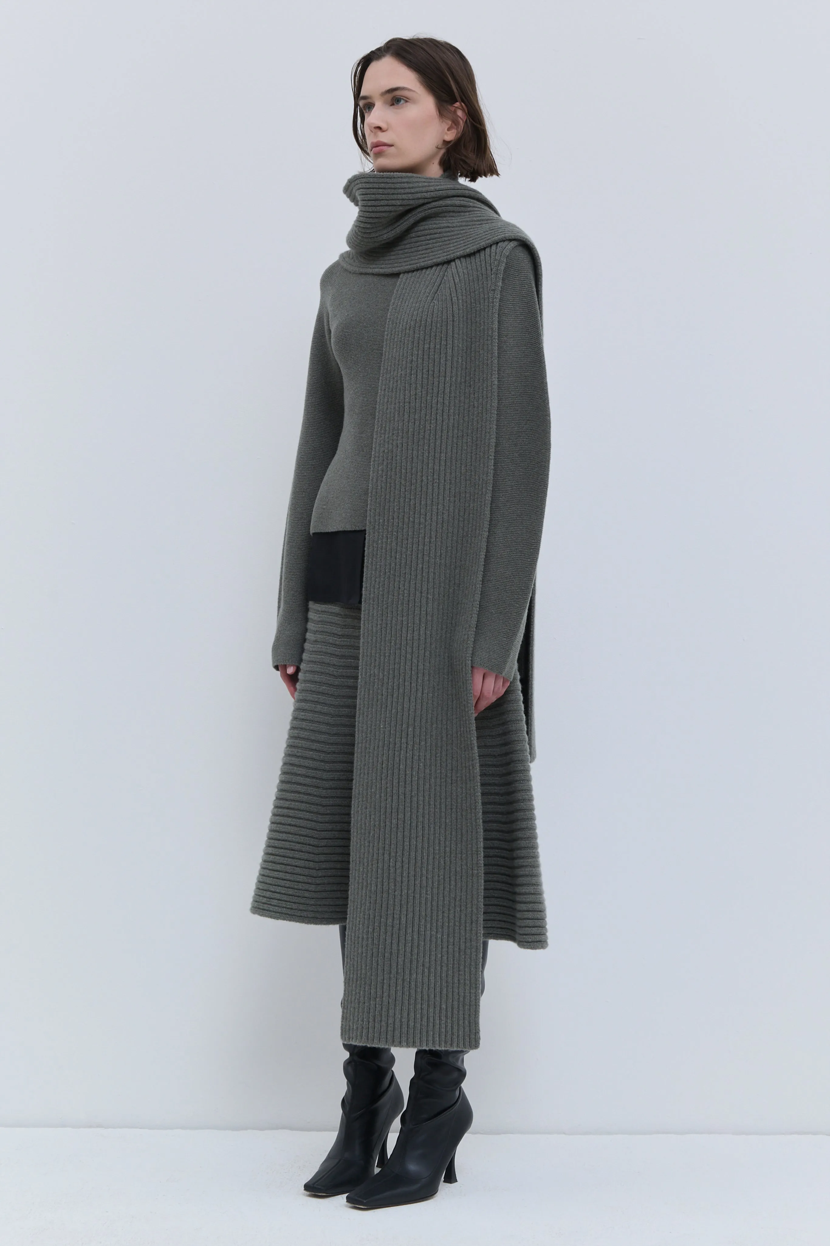 Kadija Knit Scarf sold by Christian Wijnants
