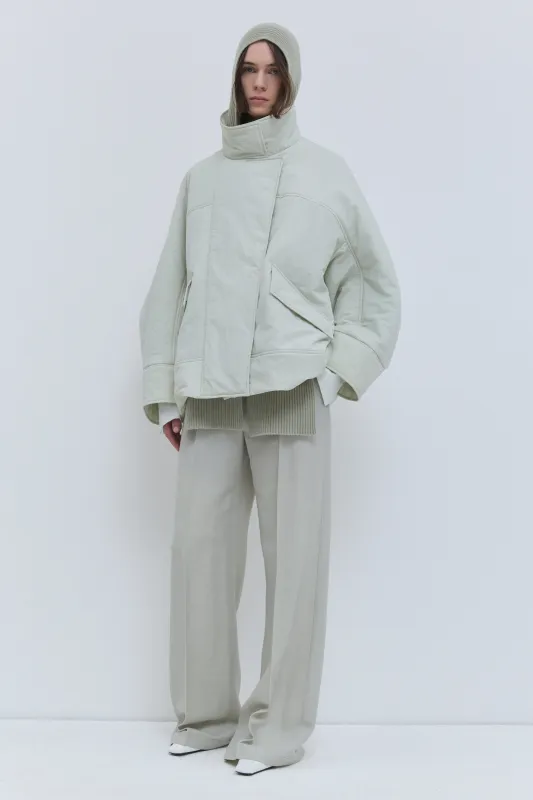 Jombo Padded High Collar Jacket made by Christian Wijnants