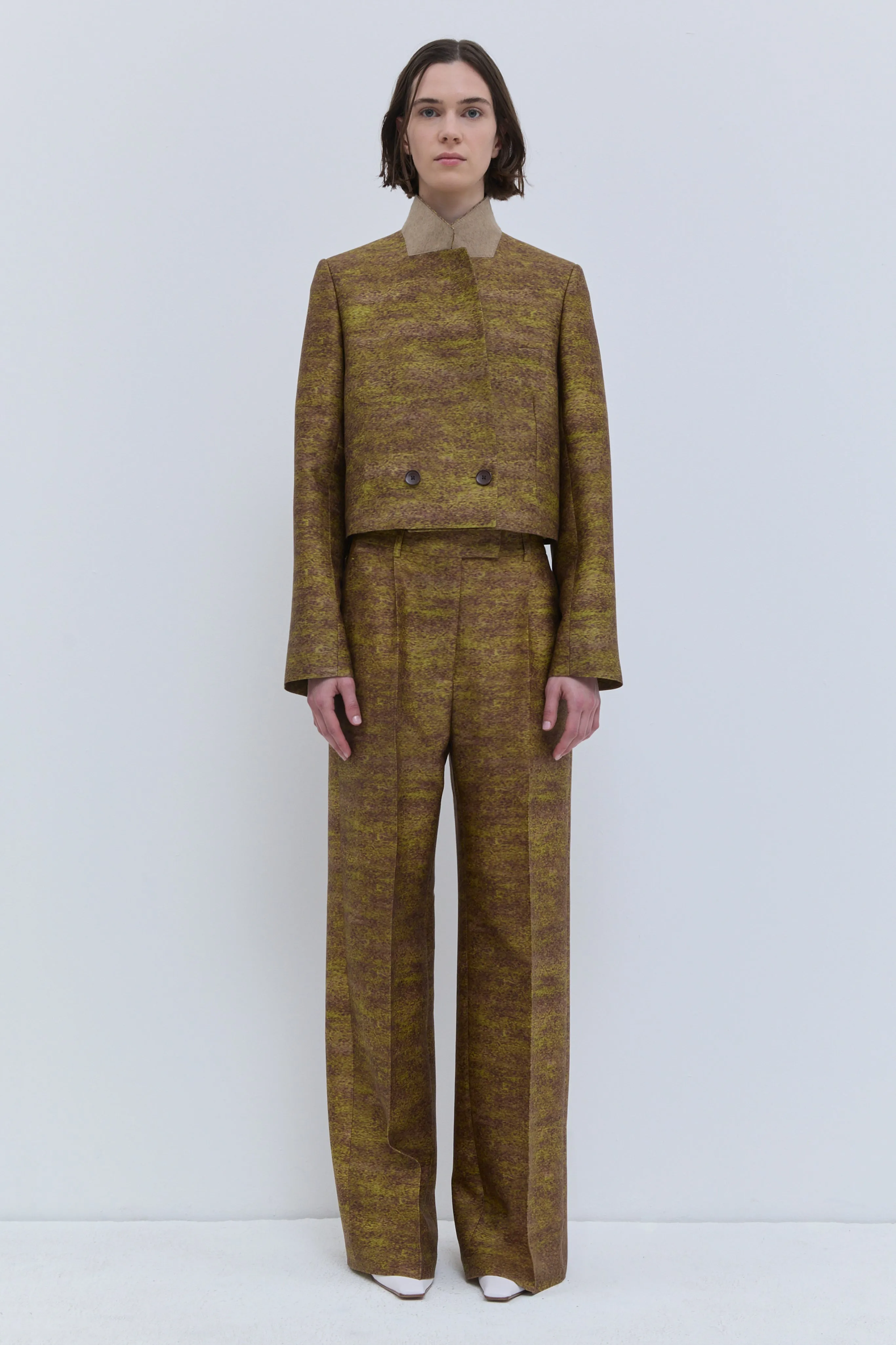Javas Cropped Tailored Jacket sold by Christian Wijnants product image thumbnail 5