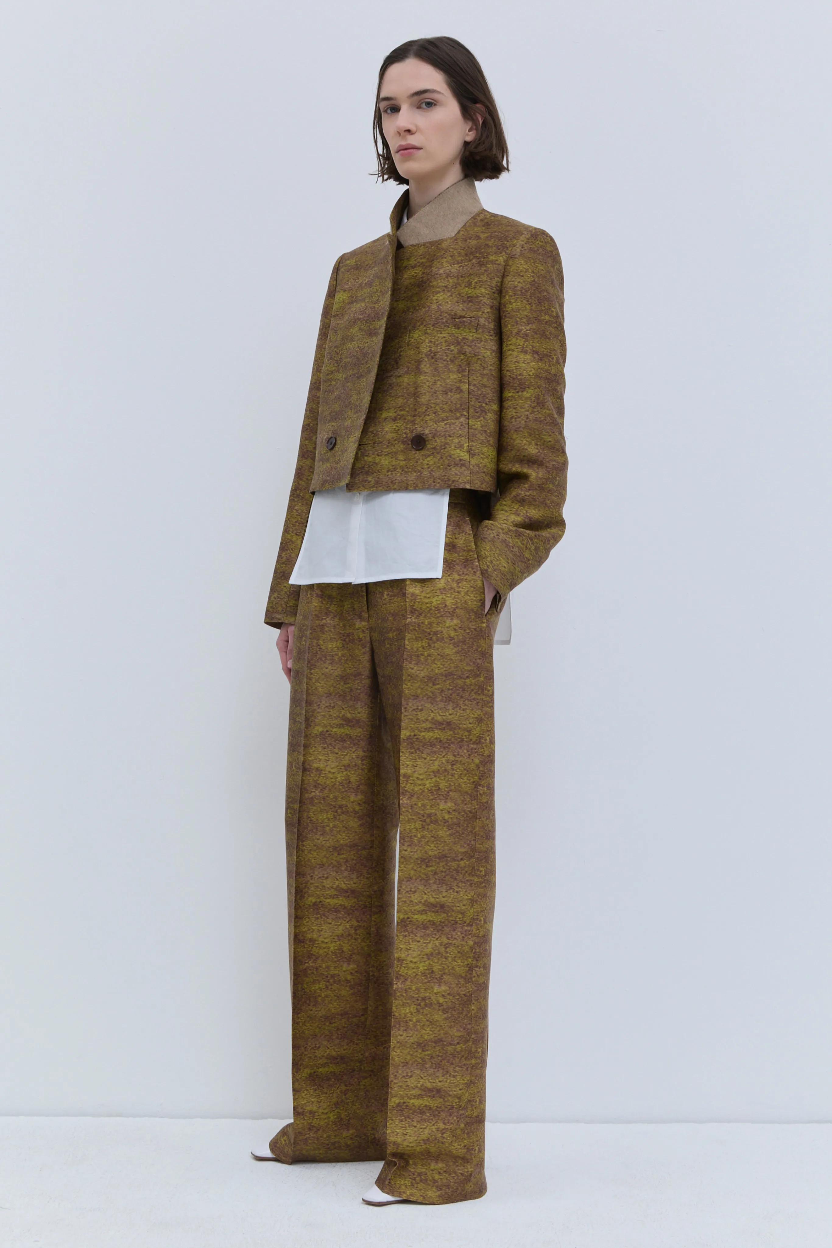 Javas Cropped Tailored Jacket sold by Christian Wijnants product image thumbnail 2