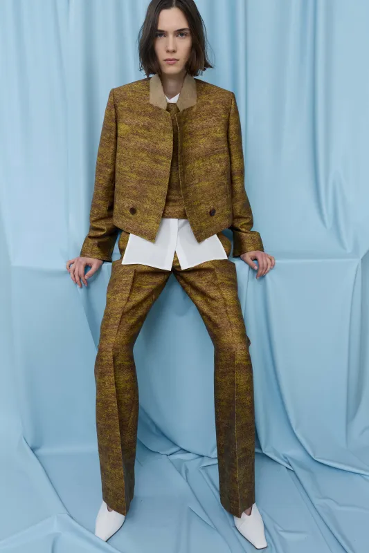 Javas Cropped Tailored Jacket made by Christian Wijnants