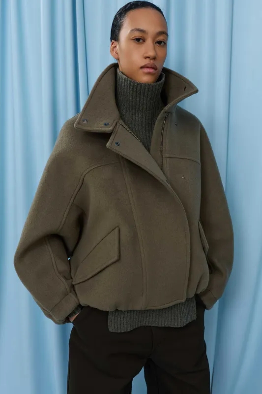 Japuto Wool Bomber Jacket made by Christian Wijnants