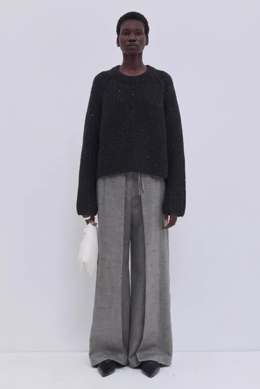 Kamien Ribbed Crewneck Sweater made by Christian Wijnants