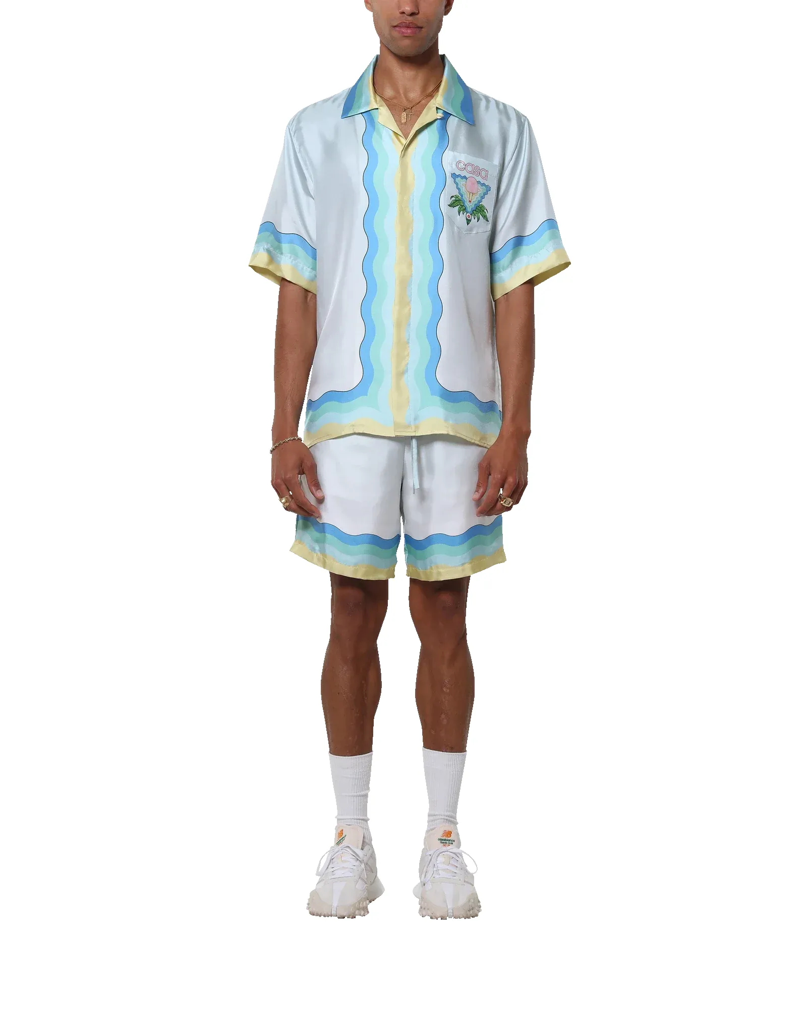 Memphis Icon Silk Shirt sold by Casablanca product image thumbnail 2