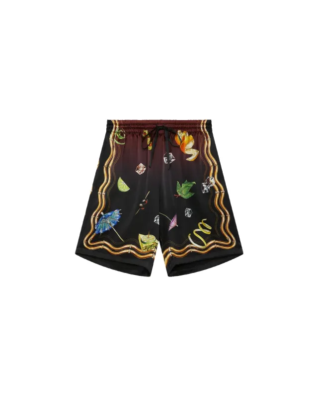 Casa Club Sunset Silk Shorts sold by Casablanca