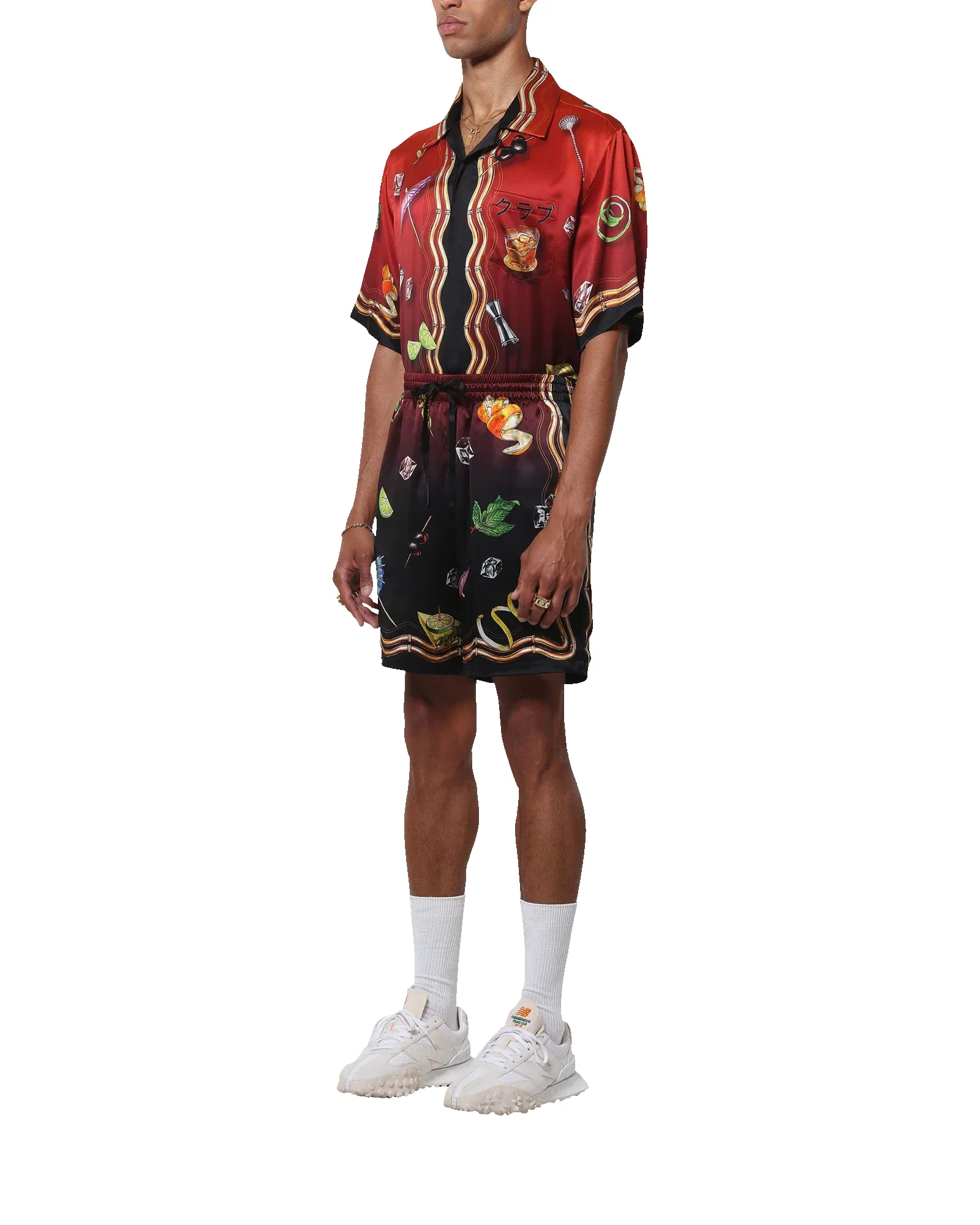 Casa Club Sunset Silk Shorts sold by Casablanca product image thumbnail 3