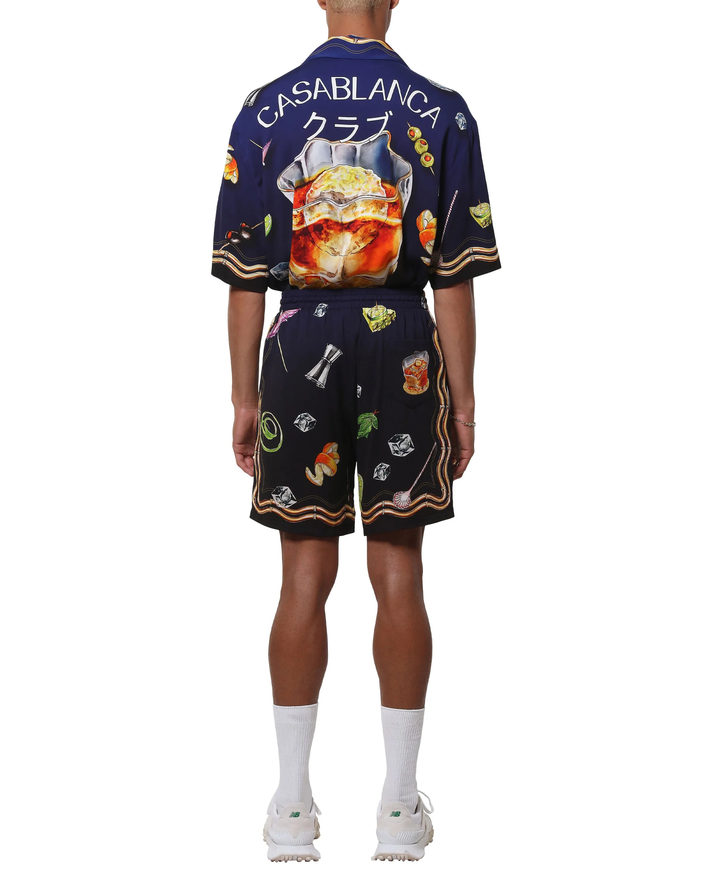 Casa Club Nuit Silk Shorts sold by Casablanca product image thumbnail 3