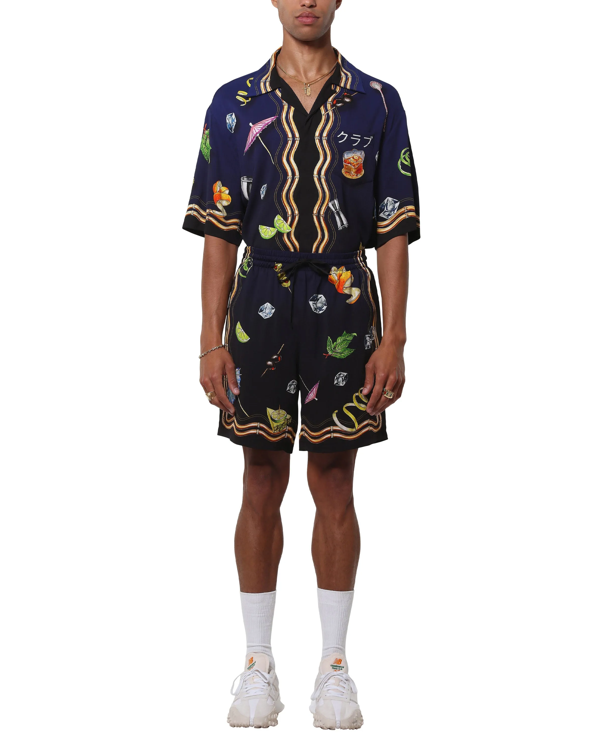 Casa Club Nuit Silk Shorts sold by Casablanca product image thumbnail 2