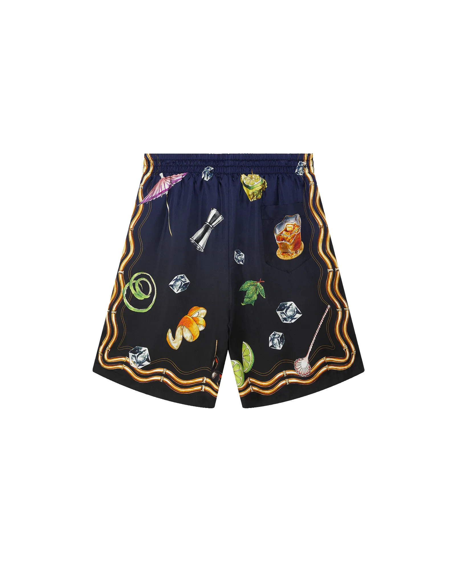 Casa Club Nuit Silk Shorts sold by Casablanca product image thumbnail 5