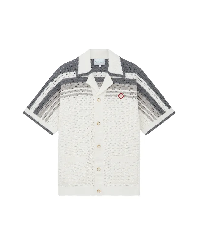 Tennis Crochet Shirt made by Casablanca