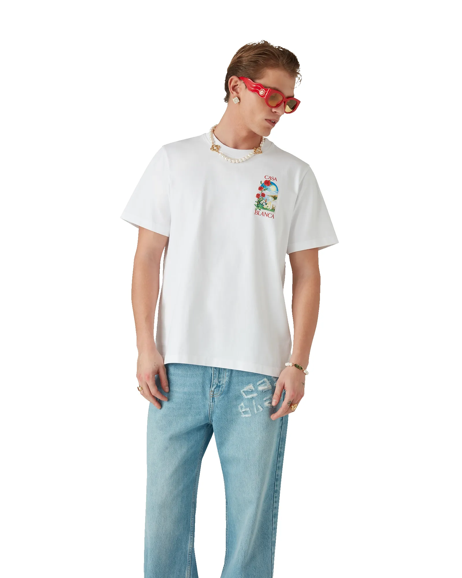 LA Days Short Sleeve T-Shirt sold by Casablanca product image thumbnail 4