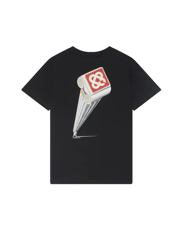 Leaning Column Short Sleeve T-Shirt sold by Casablanca