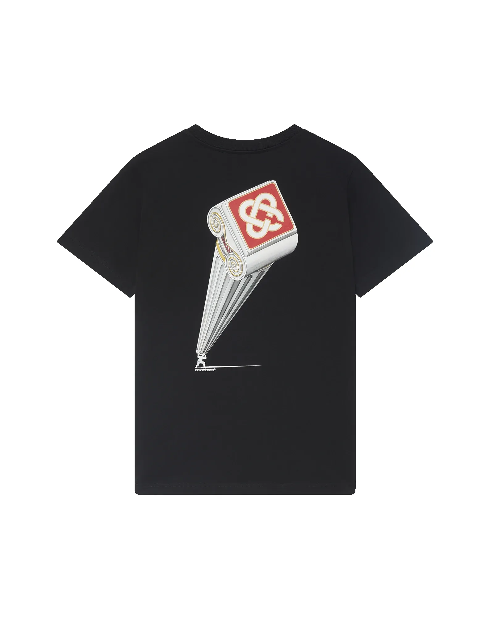 Leaning Column Short Sleeve T-Shirt sold by Casablanca