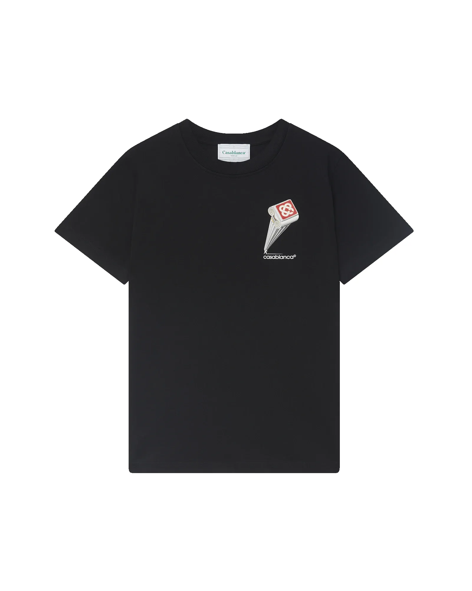 Leaning Column Short Sleeve T-Shirt sold by Casablanca product image thumbnail 4