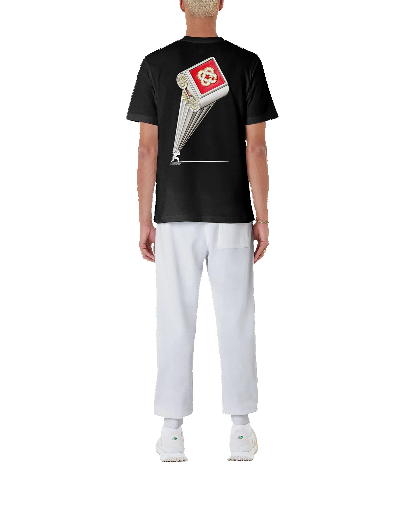 Leaning Column Short Sleeve T-Shirt sold by Casablanca product image thumbnail 2