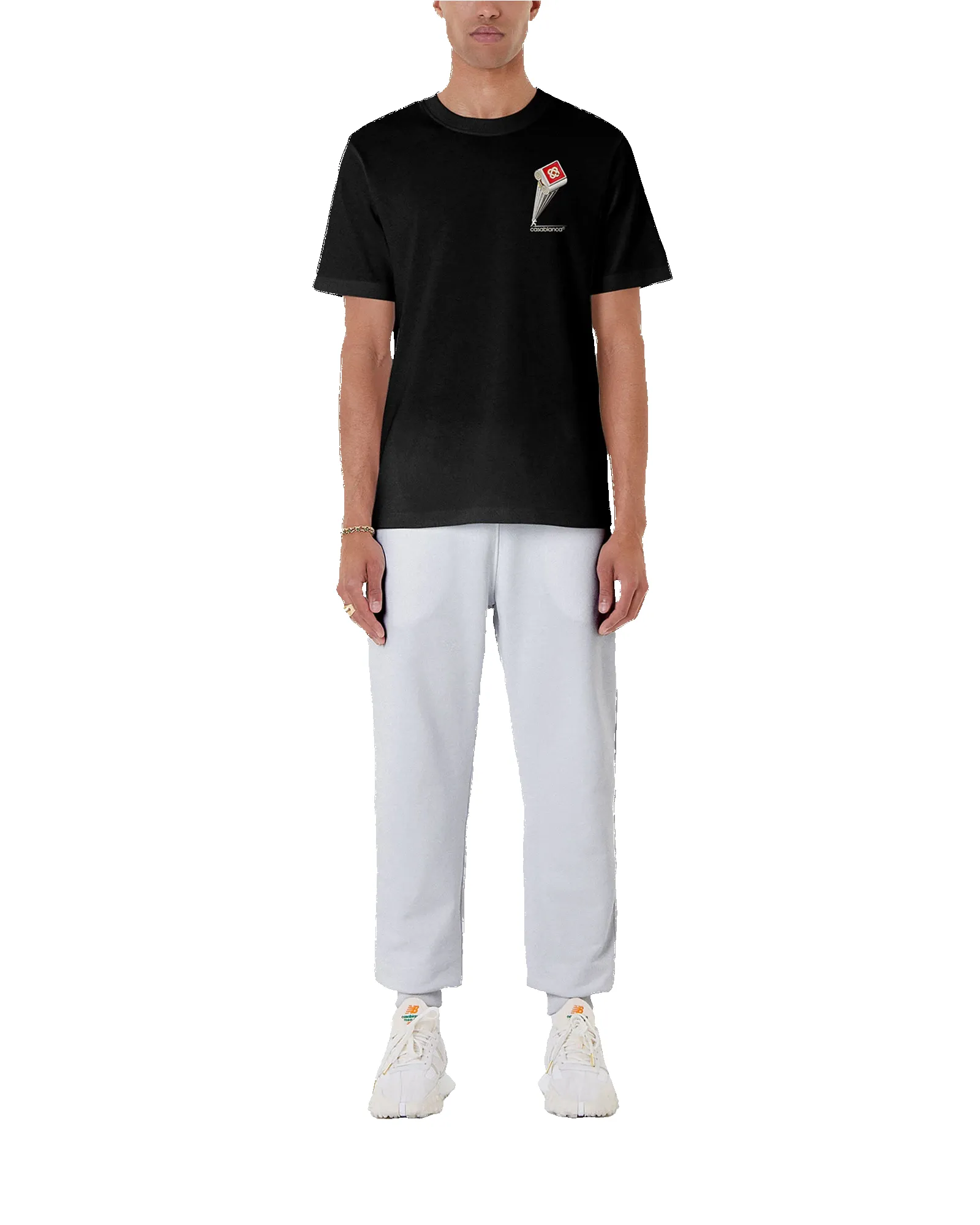 Leaning Column Short Sleeve T-Shirt sold by Casablanca product image thumbnail 3