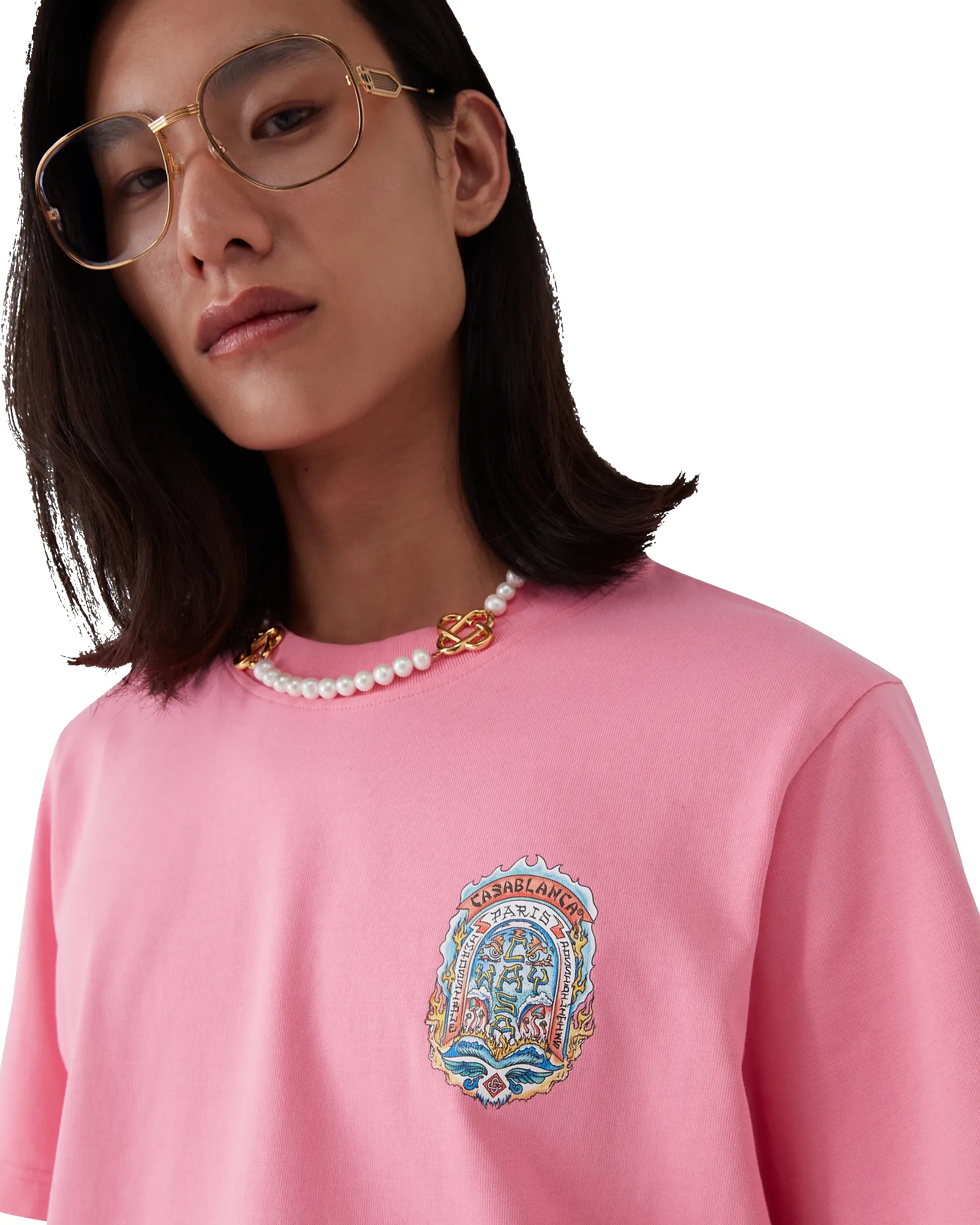 Casa Way Skate Short Sleeve T-Shirt sold by Casablanca product image thumbnail 5