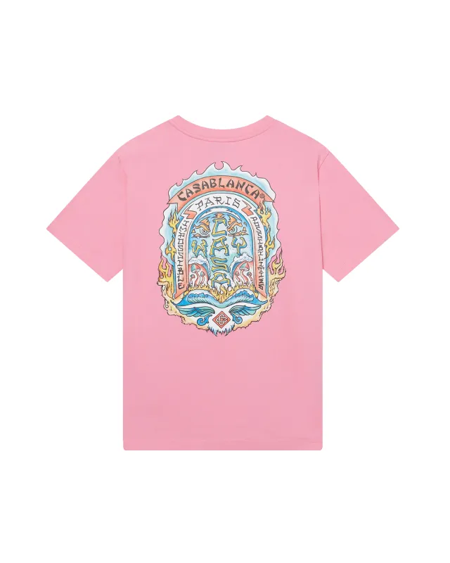 Casa Way Skate Short Sleeve T-Shirt sold by Casablanca