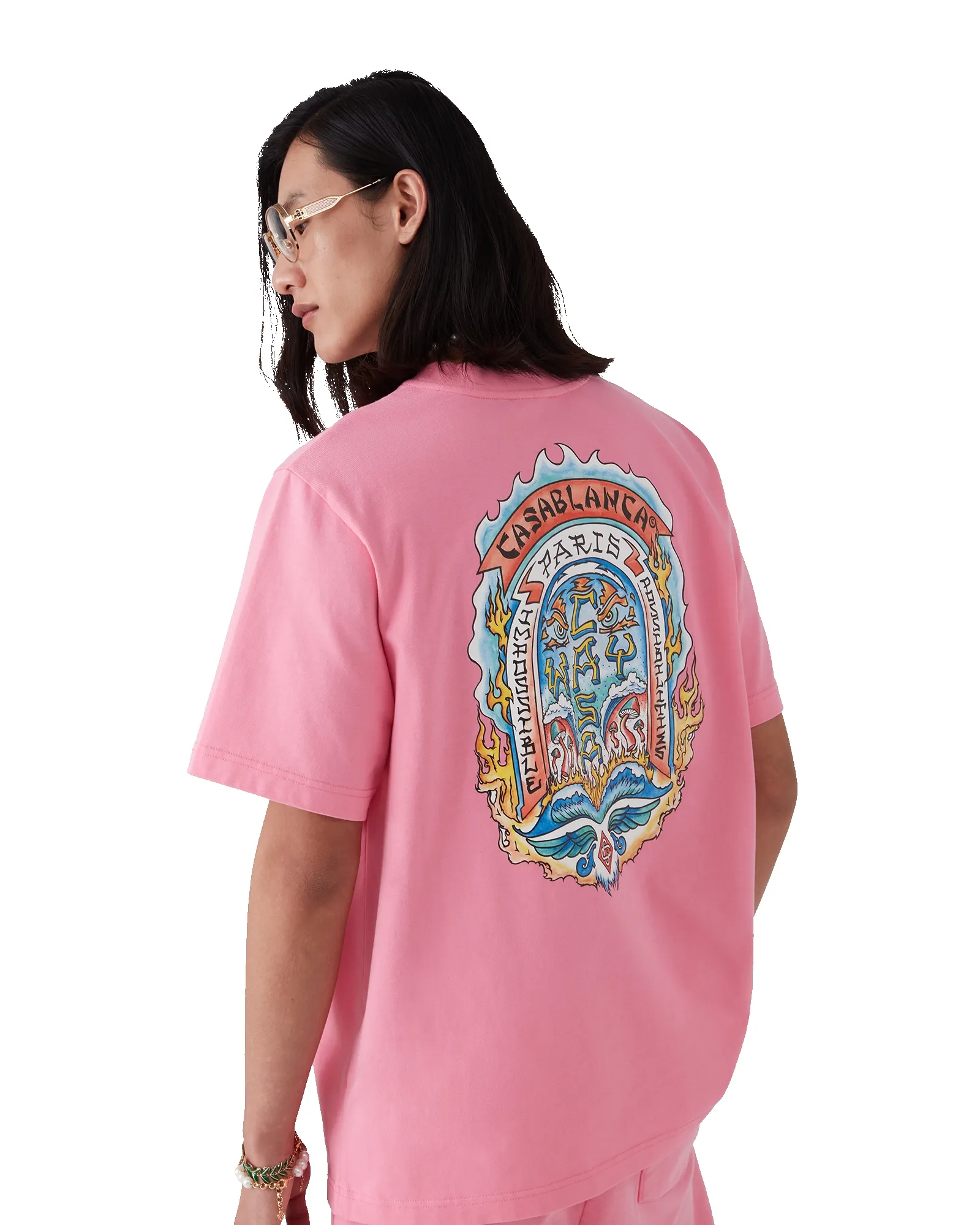 Casa Way Skate Short Sleeve T-Shirt sold by Casablanca product image thumbnail 4