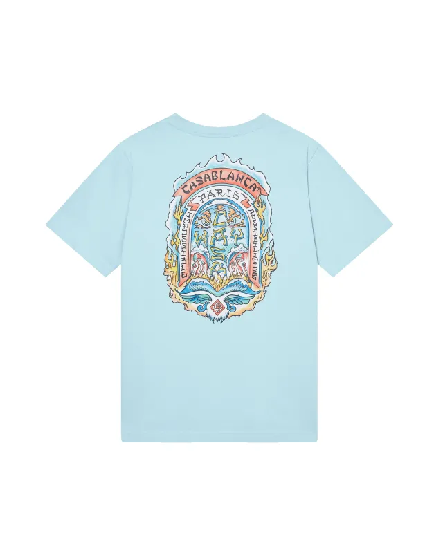 Casa Way Skate Short Sleeve T-Shirt made by Casablanca