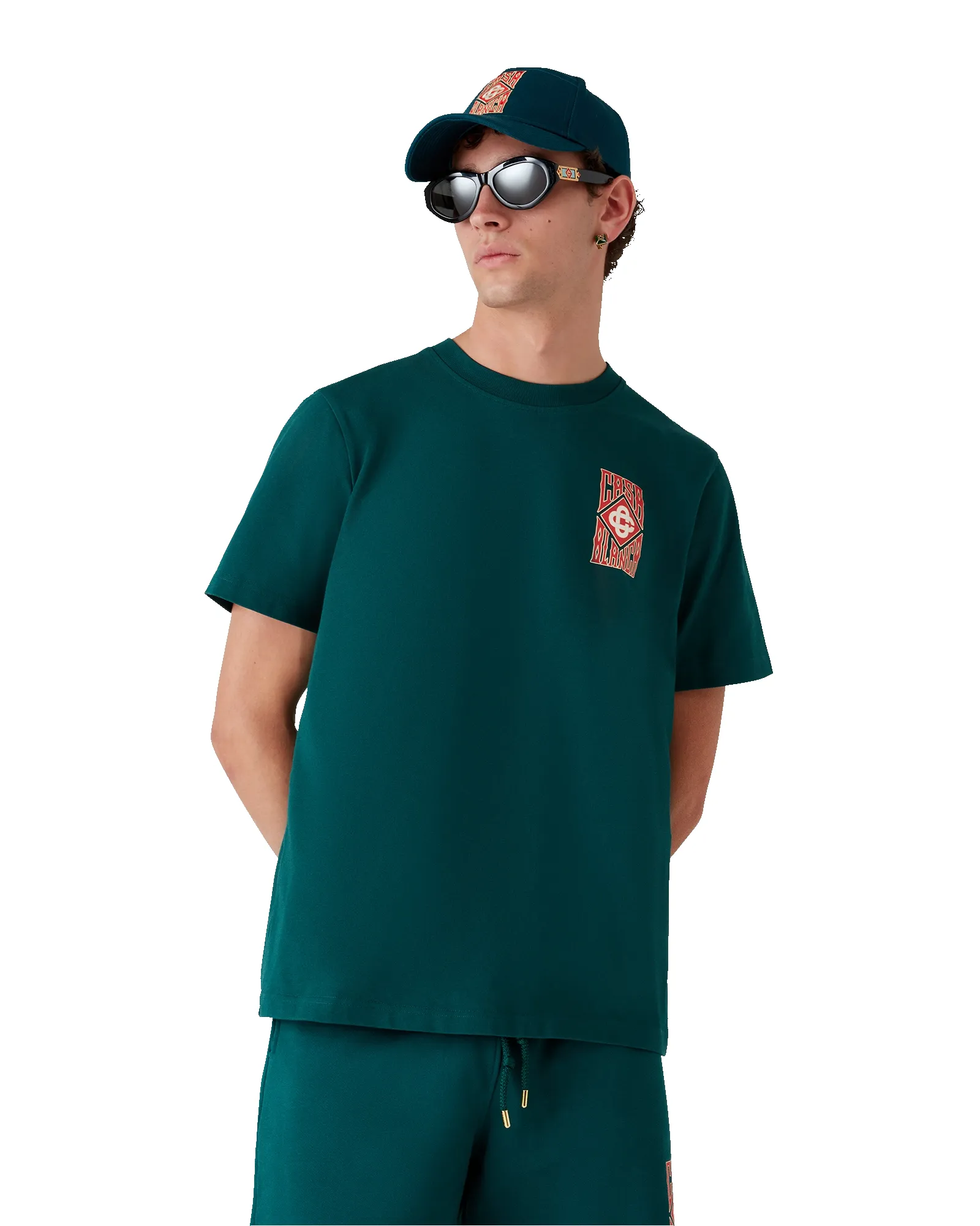 Gothic Logo Short Sleeve T-Shirt sold by Casablanca product image thumbnail 4