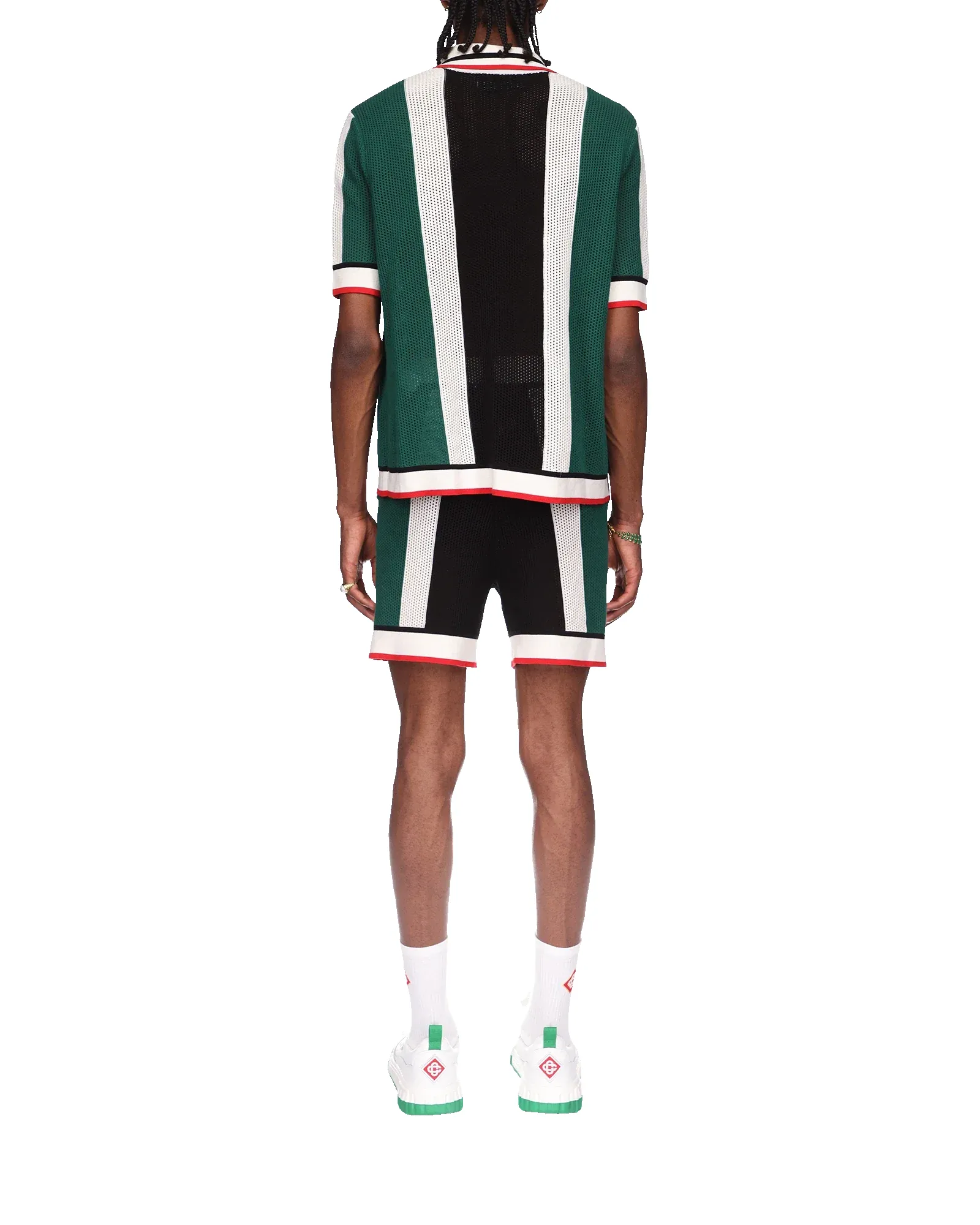 Striped Mesh Shirt sold by Casablanca product image thumbnail 4