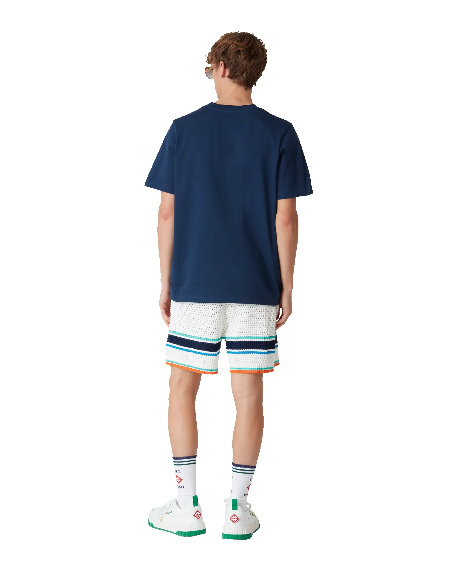 Tennis Club Icon Short Sleeve T-Shirt sold by Casablanca product image thumbnail 3