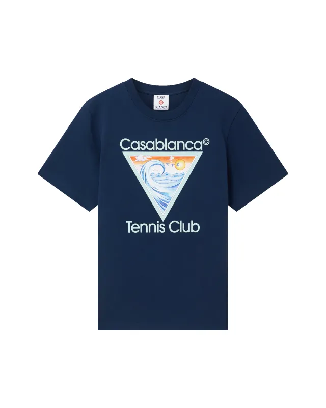 Tennis Club Icon Short Sleeve T-Shirt sold by Casablanca