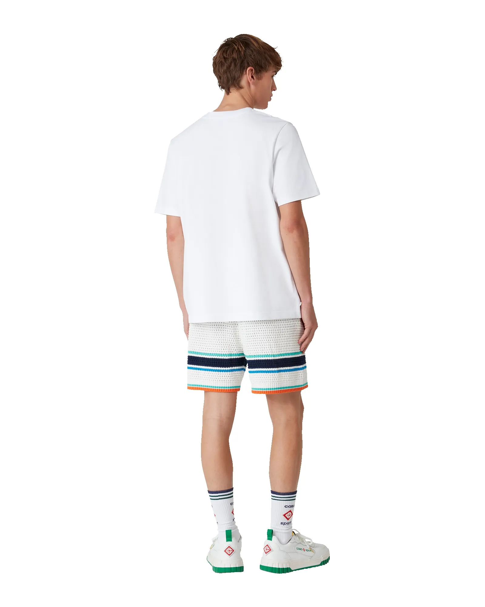 Tennis Club Icon Short Sleeve T-Shirt sold by Casablanca product image thumbnail 3