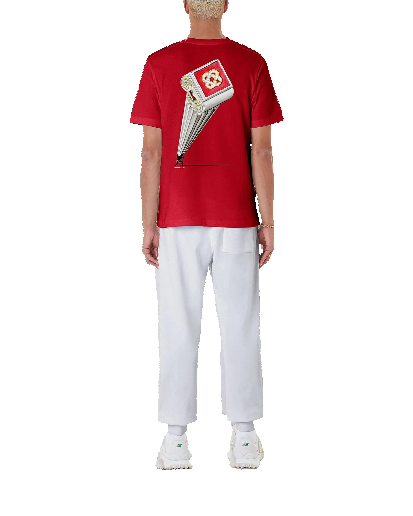 Leaning Column Short Sleeve T-Shirt sold by Casablanca product image thumbnail 2