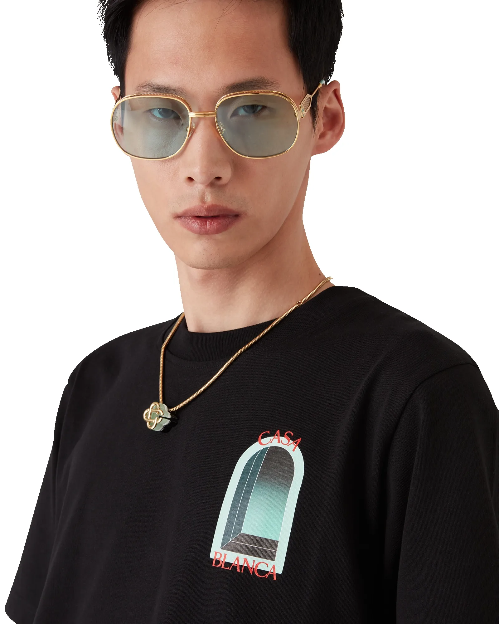 L'Arche Short Sleeve T-Shirt sold by Casablanca product image thumbnail 5