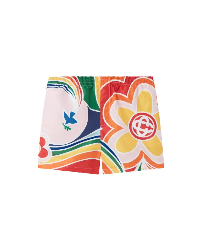 Le Pouvoir Des Fleurs Swim Trunks sold by Casablanca