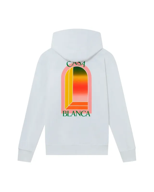Gradient L'Arche Hooded Sweatshirt sold by Casablanca