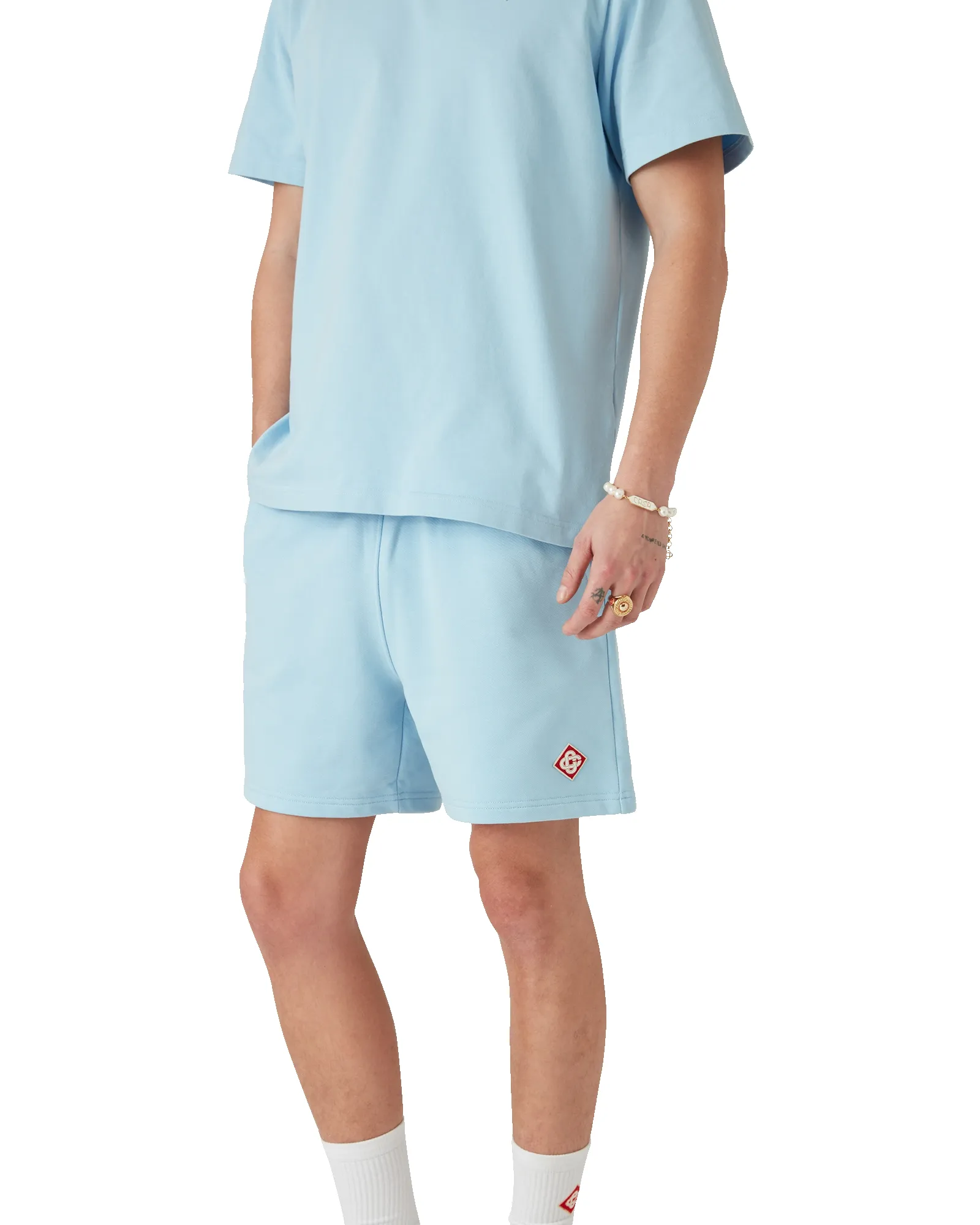 Diamond Logo Sweatshorts sold by Casablanca product image thumbnail 4