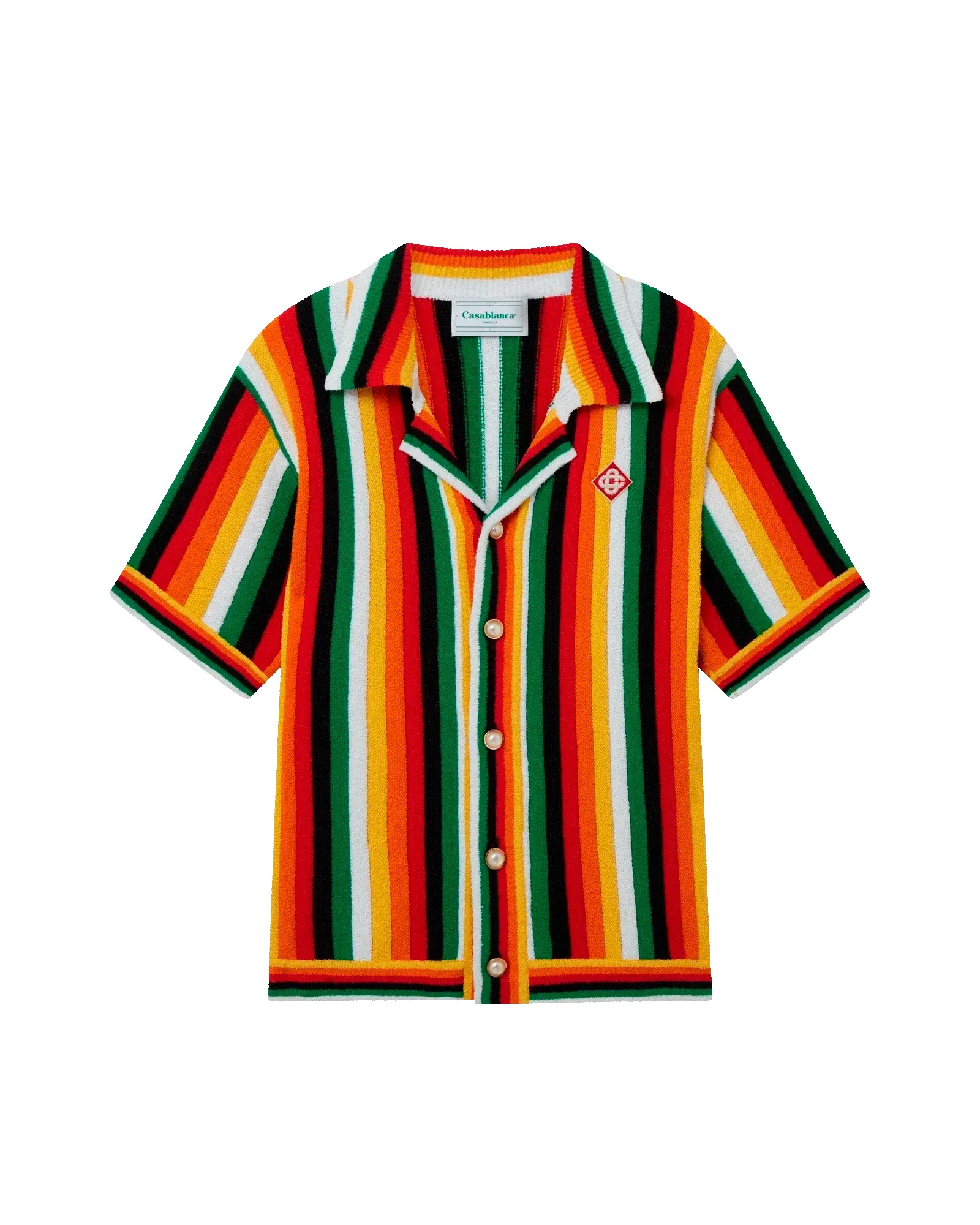 Striped Towelling Shirt sold by Casablanca
